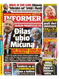 Informer - broj 2358, 22. jan 2020.