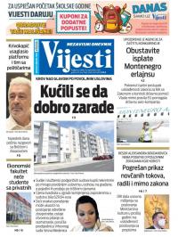 Vijesti - broj 8061, 16. sep 2020.