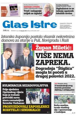 Glas Istre - broj 283, 13. okt 2021.