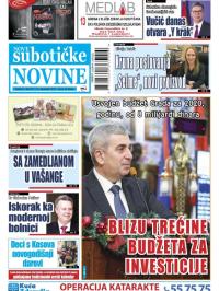 Nove Subotičke novine - broj 147, 27. dec 2019.