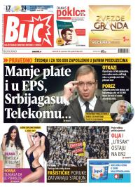 Blic - broj 6324, 20. sep 2014.