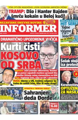 Informer - broj 3413, 7. jul 2023.