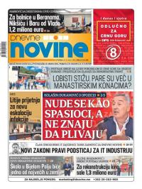 Dnevne novine - broj 2761, 18. avg 2020.