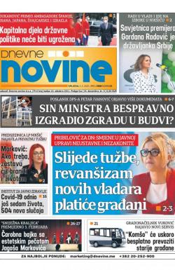 Dnevne novine - broj 2903, 3. feb 2021.