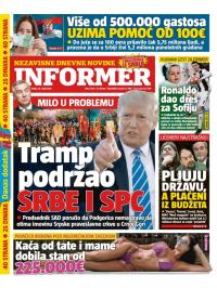 Informer - broj 2453, 20. maj 2020.