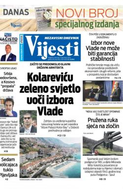 Vijesti - broj 8153, 17. dec 2020.