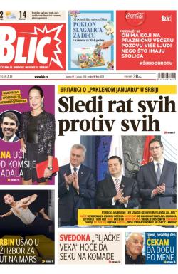 Blic - broj 6070, 4. jan 2014.