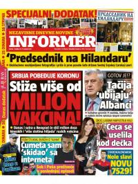 Informer - broj 2656, 16. jan 2021.