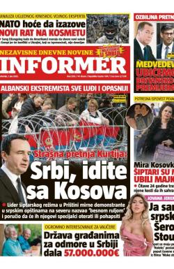 Informer - broj 3382, 1. jun 2023.