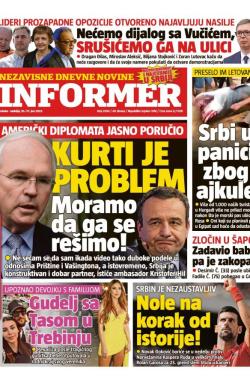 Informer - broj 3390, 10. jun 2023.