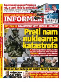 Informer - broj 3007, 10. mar 2022.