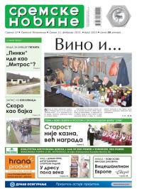 Sremske Novine - broj 2815, 11. feb 2015.