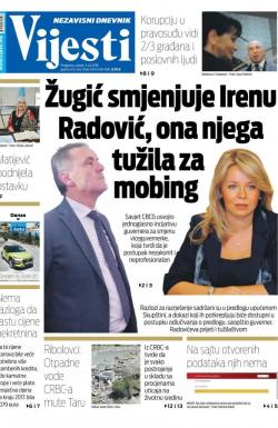 Vijesti - broj 7268, 3. jul 2018.