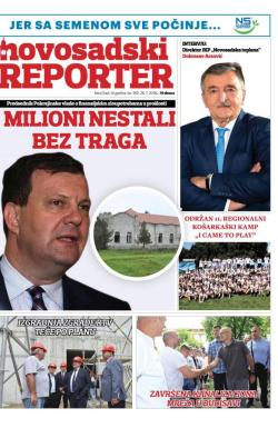 Novosadski reporter - broj 180, 26. jul 2018.