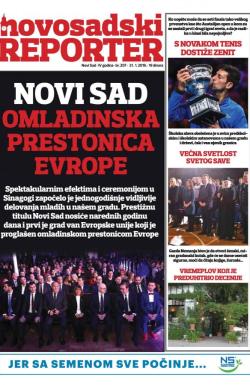 Novosadski reporter - broj 207, 31. jan 2019.