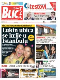 Blic - broj 6293, 20. avg 2014.