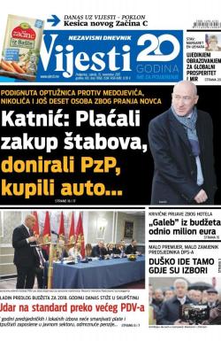 Vijesti - broj 7060, 15. nov 2017.