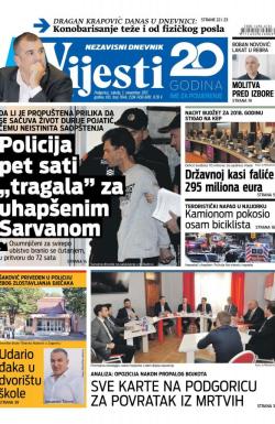 Vijesti - broj 7046, 1. nov 2017.