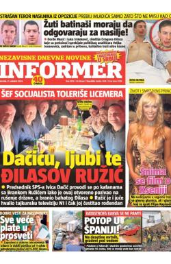 Informer - broj 3819, 31. okt 2024.