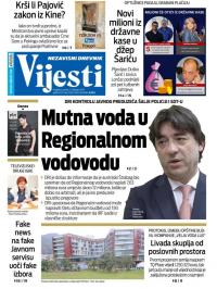 Vijesti - broj 7728, 11. okt 2019.