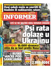 Informer - broj 3002, 4. mar 2022.