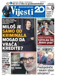 Vijesti - broj 7004, 20. sep 2017.