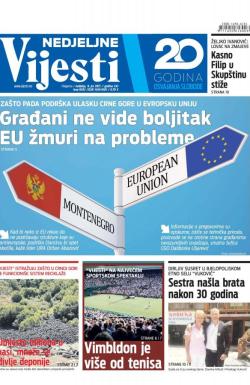 Vijesti - broj 6931, 9. jul 2017.