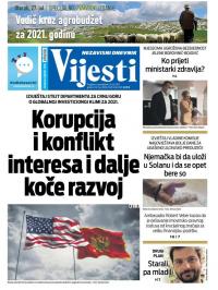 Vijesti - broj 8366, 26. jul 2021.