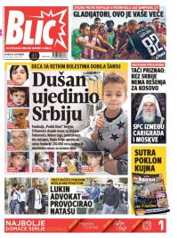 Blic - broj 7756, 18. sep 2018.