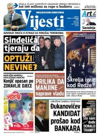 Vijesti - broj 6690, 5. nov 2016.