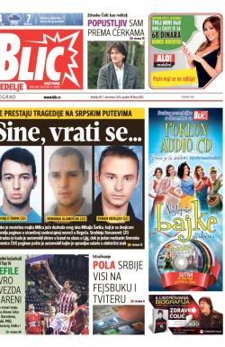 Blic - broj 6402, 7. dec 2014.