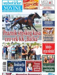 Nove Subotičke novine - broj 232, 27. avg 2021.