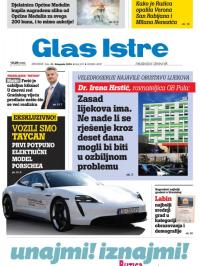 Glas Istre - broj 291, 21. okt 2020.