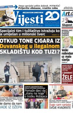 Vijesti - broj 6827, 25. mar 2017.