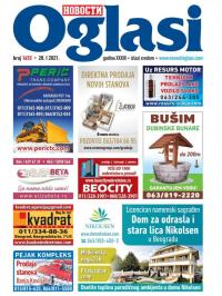 Novosti oglasi - broj 1655, 20. jan 2021.