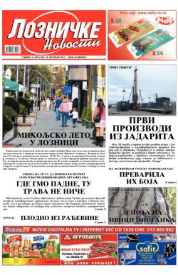 Lozničke novosti - broj 293, 25. okt 2013.