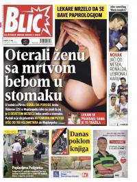 Blic - broj 6920, 21. maj 2016.