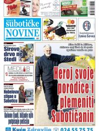 Nove Subotičke novine - broj 43, 27. okt 2017.