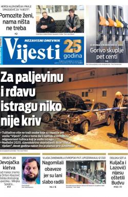 Vijesti - broj 8552, 31. jan 2022.