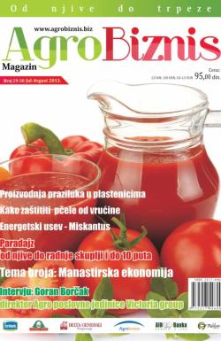 Agro Biznis - broj 29-30, 25. jul 2013.