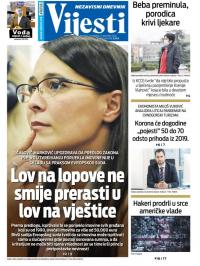 Vijesti - broj 8157, 21. dec 2020.