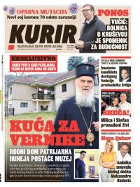 Kurir - broj 2462, 21. dec 2020.