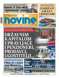 Dnevne novine - broj 3003, 26. maj 2021.