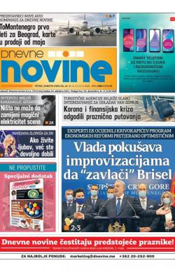 Dnevne novine - broj 2977, 30. apr 2021.