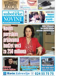 Nove Subotičke novine - broj 11, 13. mar 2015.