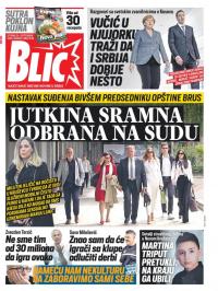 Blic - broj 8118, 24. sep 2019.