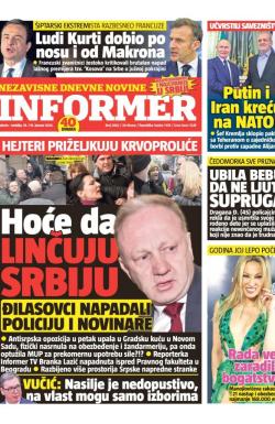 Informer - broj 3882, 18. jan 2025.