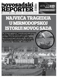 Novosadski reporter - broj 508, 8. nov 2024.