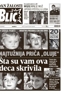 Blic - broj 6636, 5. avg 2015.