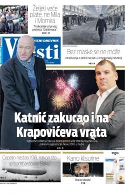 Vijesti - broj 7364, 7. okt 2018.